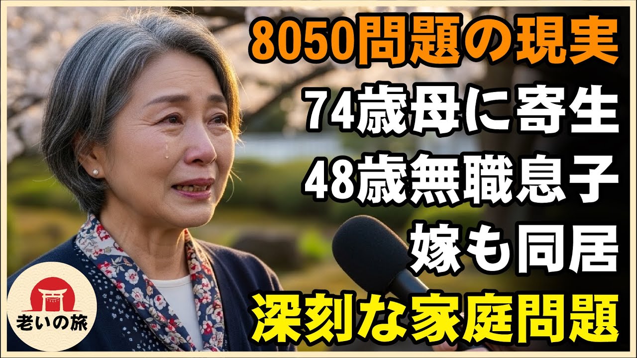 【社会の闇】「8050問題」のリアルとは？ 74歳の母に寄生する48歳無職息子と嫁… 【シニアライフ】【60代以上の方へ】