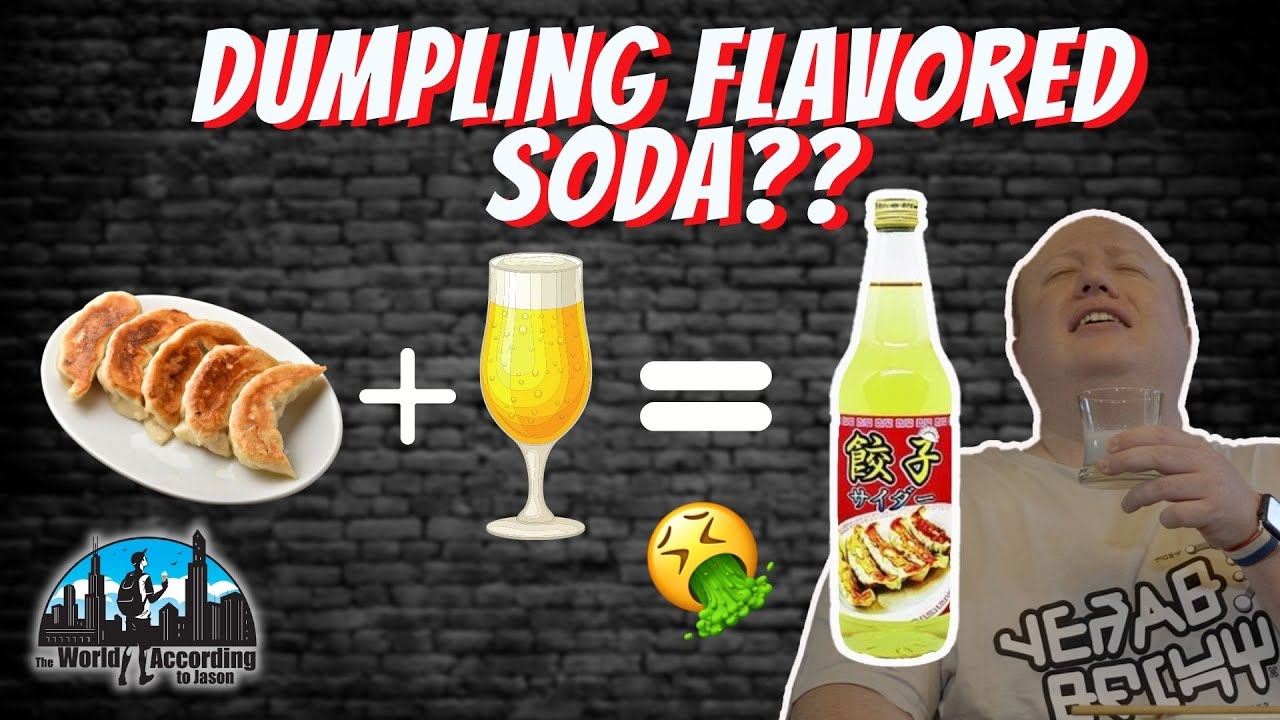 Weird Ramune Flavors | Gyoza and Unagi Flavored Ramune From Japan!