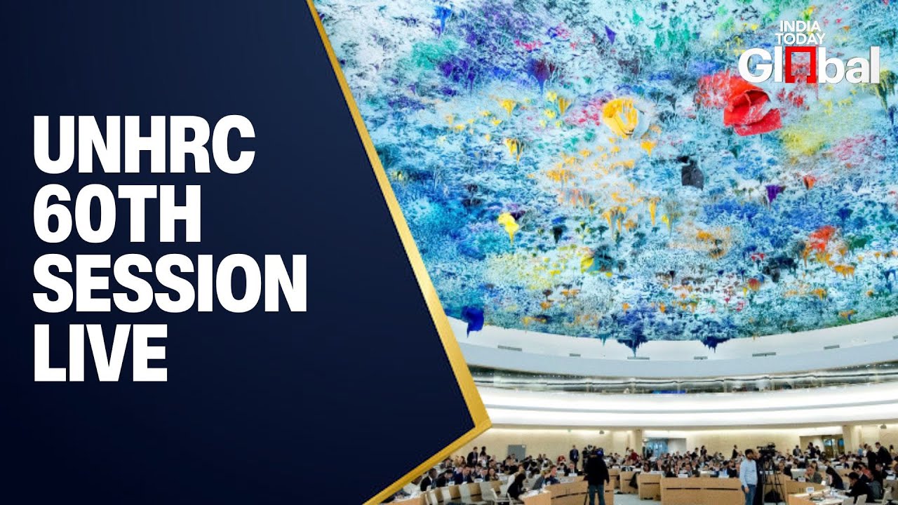 LIVE: 33rd Meeting of the 60th UN Human Rights Council Session - YouTube