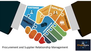 (Y1U6) Introduction to Supply Chain Management | Procurement and Supplier Relationship Management