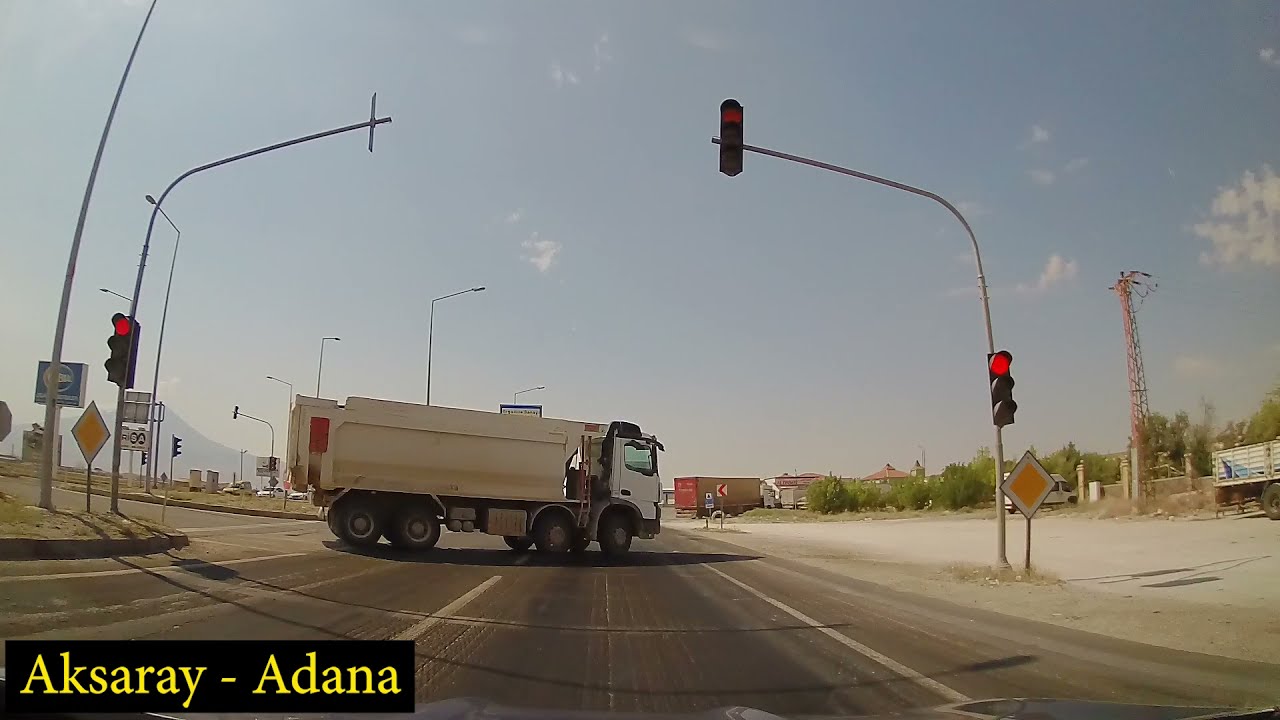 Aksaray - Adana hızlandırılmış otoyol görüntüsü