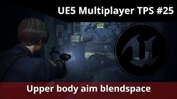 Unreal Engine 5 Multiplayer TPS tutorial #25 - Aim rotation with blend space