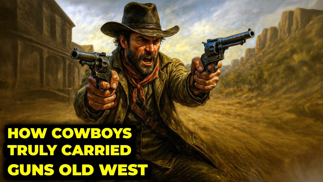 8 Real Ways Cowboys Carried Their Guns - YouTube