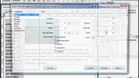 DreamWeaver cs3 - DIV y CCS videotutoriales.es