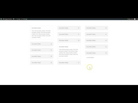 Divi Accordion module closed by default