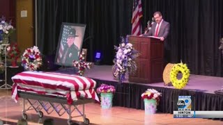 Funeral For Sgt. Jim Smith