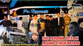 SETELAH PASANG INDENTITAS PO. LINE PERDANA DAN MANIA HM FOTO FOTO JOS PACEN HM#poharyanto 