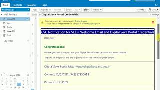 Digimail  me csc id milane ke bad kya kare by apana csc center screenshot 4