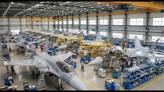Inside Modern Fighter Jet Manufacturing | Advanced Aerospace Engineering Process