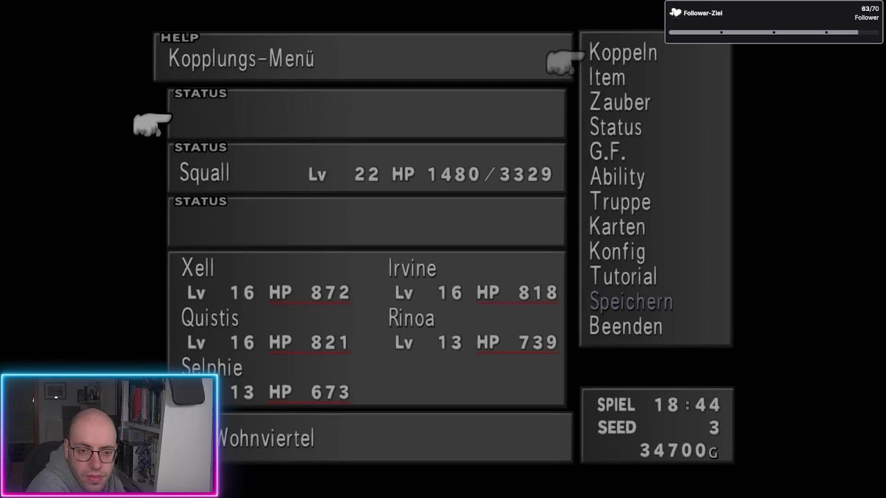 Final Fantasy VIII - Deutsch - Blind Marathon