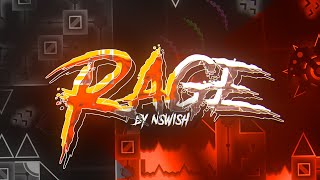 【4K】 "Rage" by nSwish & more (Extreme Demon) | Geometry Dash 2.11