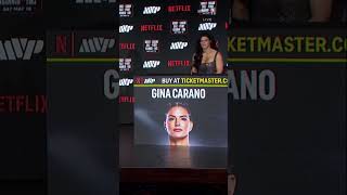 Gina Carano on Coming Back for ROUSEY vs. CARANO