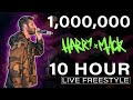 Harry Mack Freestyles FOR 10 HOURS to Celebrate 1,000,000 Subscribers