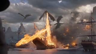 Game Of Thrones | Daenerys & Her Dragons Attack Resimi