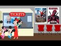 Mickey Mouse Family Gets Stuck in Elevator at Cinema Episodes! Minnie Mouse, Donald Duck New Cartoon Mp3 Song