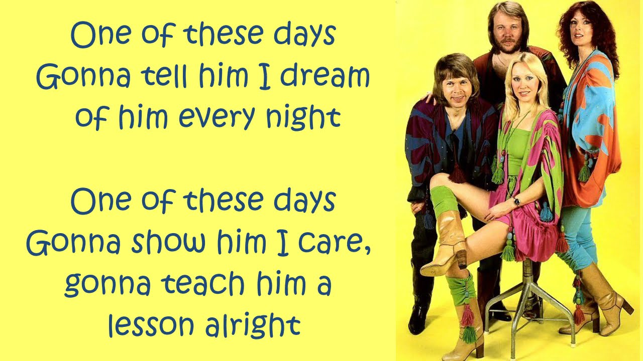 ABBA When I Kissed The Teacher (lyrics) YouTube ABBA When I Kissed The Teacher (lyrics) YouTube