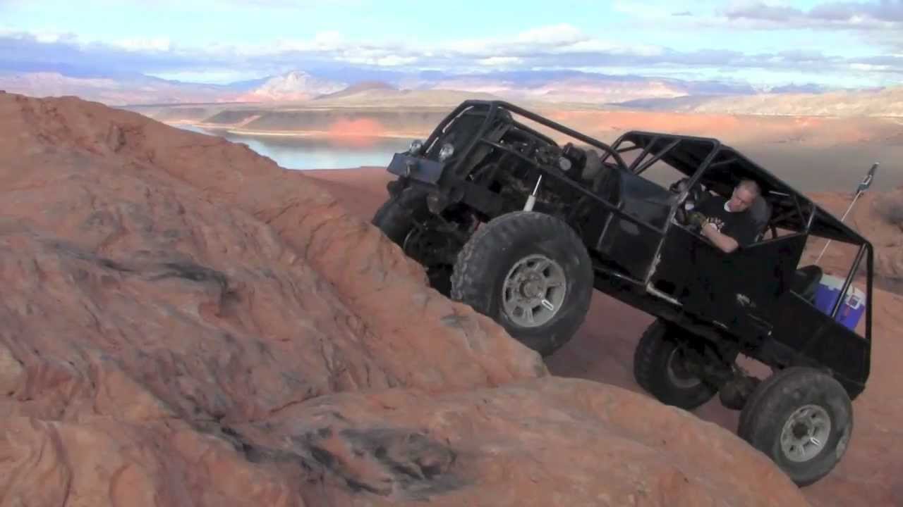 Chain Reaction Trail. Most Difficult 4x4 Trails in Sand Hollow. 4x4 off