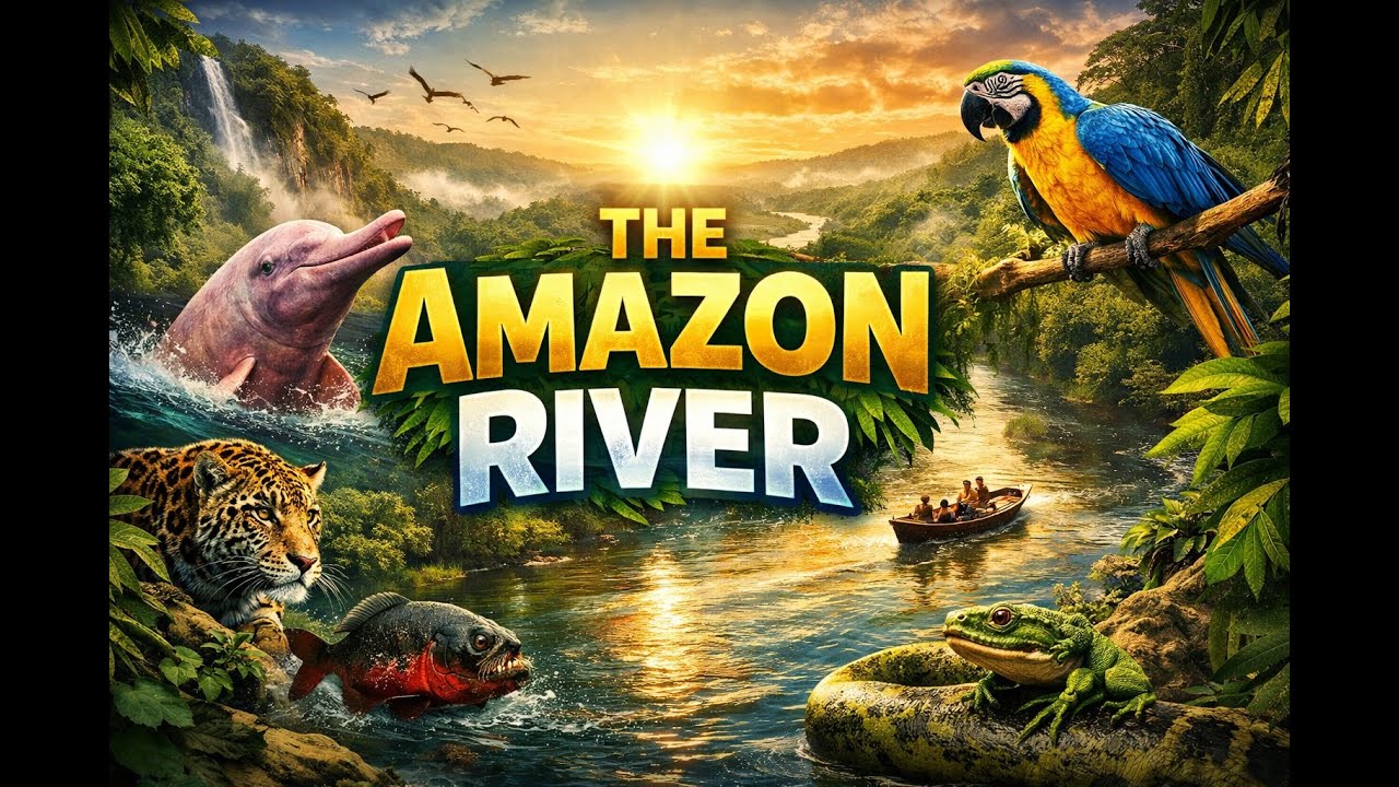 The Amazon River: Lifeline of the Earth | History, Wildlife & Hidden Secrets