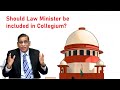 Should Law Minister be included in Collegium? | Faizan Mustafa