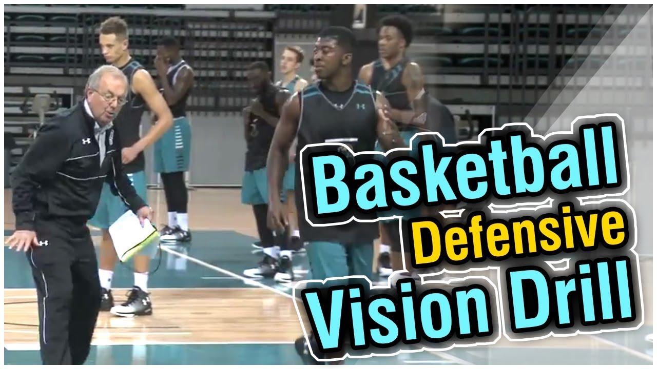 Basketball Defensive Vision Drill featuring Coach Cliff Ellis (Over 800