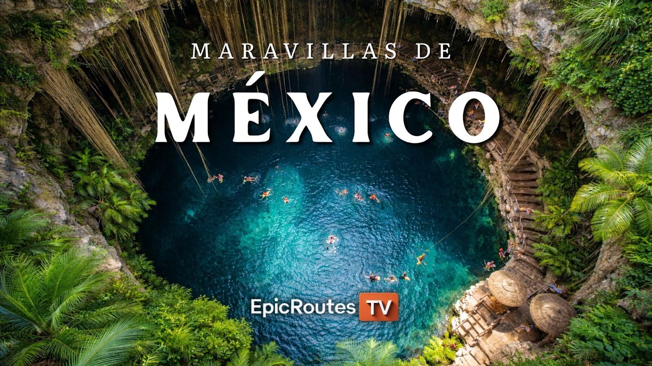 Maravillas de México | Los lugares más hermosos de México | Video de viaje en 4K