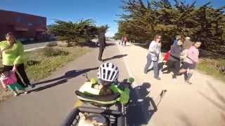 Recumbent trike and bike ride in Monterey, CA by Recumbent Trike Adventures & My Dog Noah 1,957 views 9 years ago 8 minutes, 25 seconds