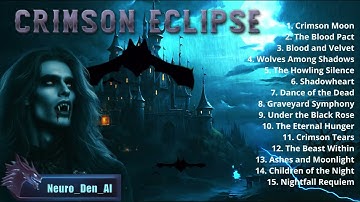 Neuro_Den_AI - Crimson Eclipse (Gothic Rock Album, 2025)