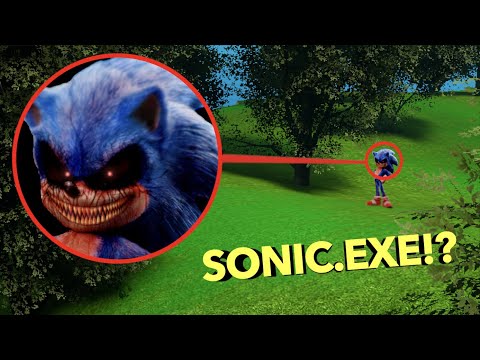 I FOUND SONIC.EXE!! *He Disappeared*