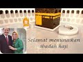 Dra Sri Tutik berangkat ke tanah Suci