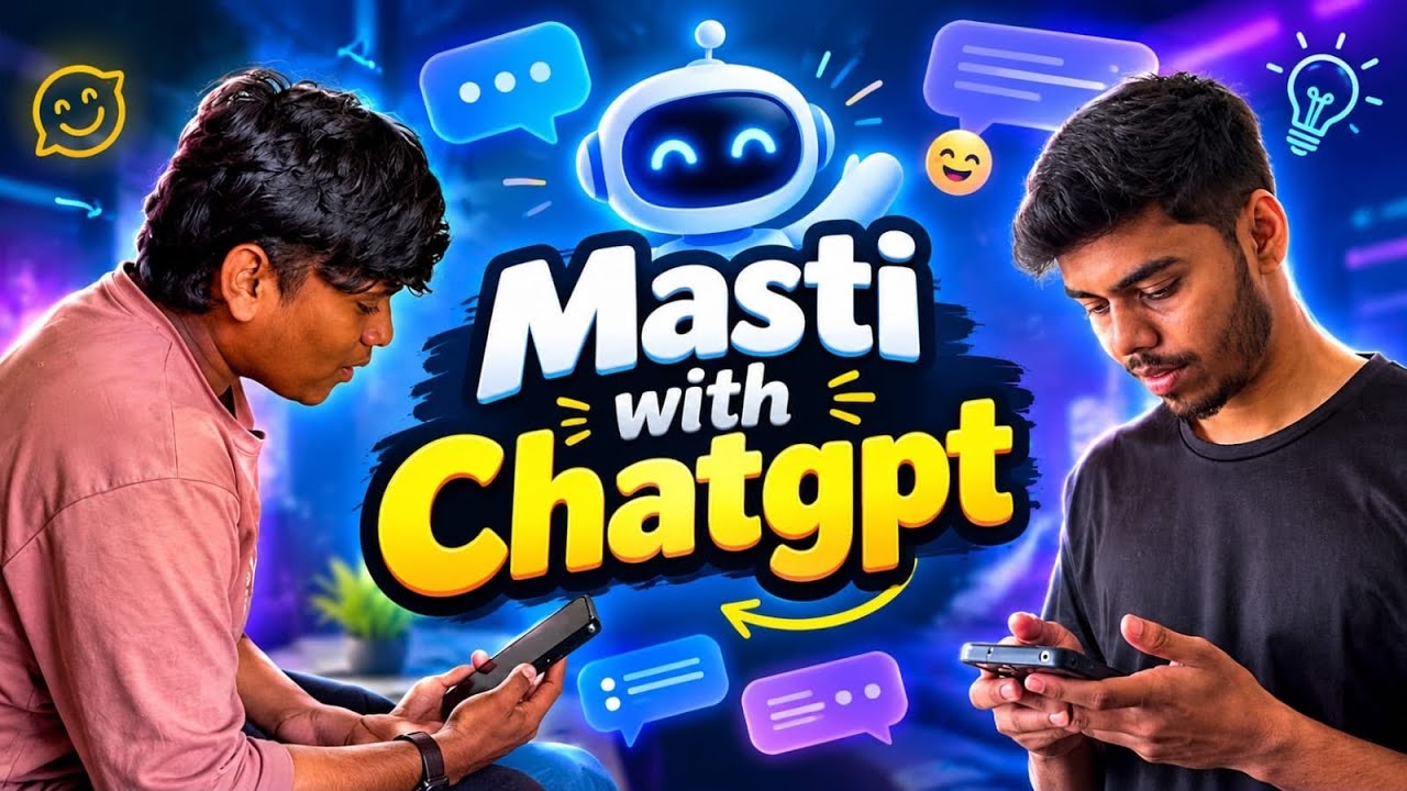 ChatGPT सोबत केली फुल्ल मस्ती 😂 🤣 - YouTube