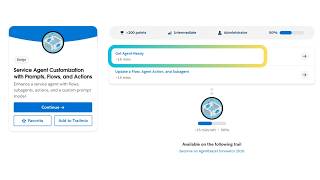 Service Agent Customization with Prompts, Flows, and Actions | Get Agent-Ready | Trailhead