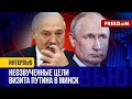 Беларусь – &quot;СЕРАЯ ЗОНА&quot;? Путин выложил перед ЛУКАШЕНКО все карты