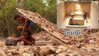 Building The Biggest(Secret )Underground House with Swimming Pool Ancient Architecture by Primitive Jungle Lifeskills 733,460 views 4 years ago 11 minutes, 52 seconds