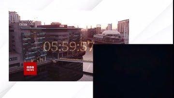 BBC News Blooper - Black box where sign language interpreter is usually shown (20 September 2022)