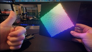 How to: Adafruit RGB Bonnet and P3 led 64x64 Matrix