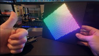 How to: Adafruit RGB Bonnet and P3 led 64x64 Matrix