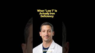 Iron deficiency, not low T