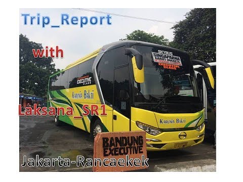 Trip Report Bus  Karunia  Bakti  SR 1 Singaparna Jakarta 