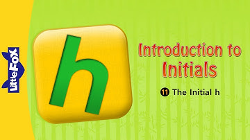 Introduction to Initials 11: The Initial h | Chinese Pinyin | Chinese | By Little Fox