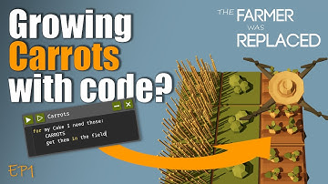 Can I Grow Food By Coding?  | The Farmer Was Replaced | EP1