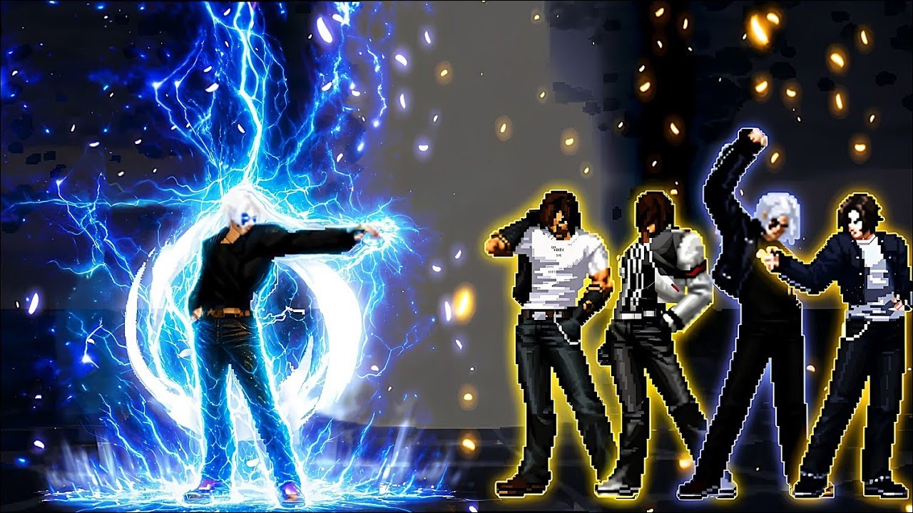 [KOF Mugen] Clone-30 (12P) VS. Kyo Kusanagi Team