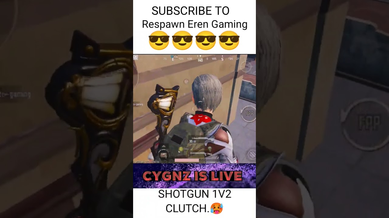 1v2 shotgun clutch 🥵 