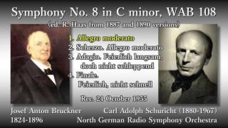 Bruckner: Symphony No. 8, Schuricht & NDRso (1955) ブルックナー