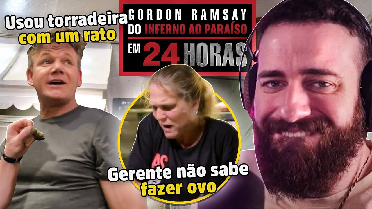 Equipe de Gordon come rabanada feita com rato dentro da torradeira