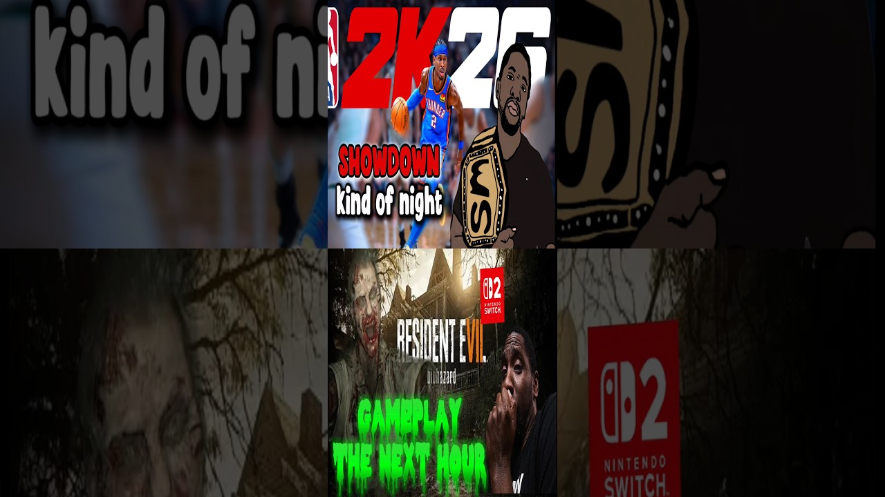 A little #NBA2k26 before Resident Evil Biohazard #NintendoSwitch2 #LiveStream #ResidentEvil