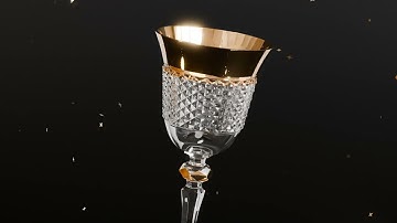 Blender | How to create a Wine glass |3D Modeling | Blender tutorial 4.0