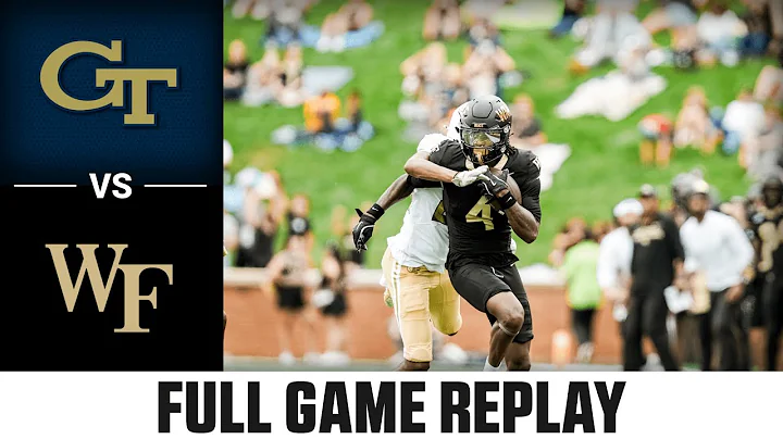Georgia Tech vs Wake Forest Full Game Replay | 2025 ACC Football