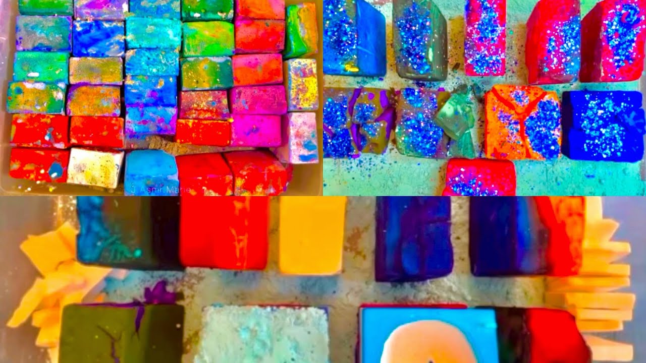 Asmr Dyed Deep Gym Chalk Compilation asmr gym Chalk #oddlysatisfying ...