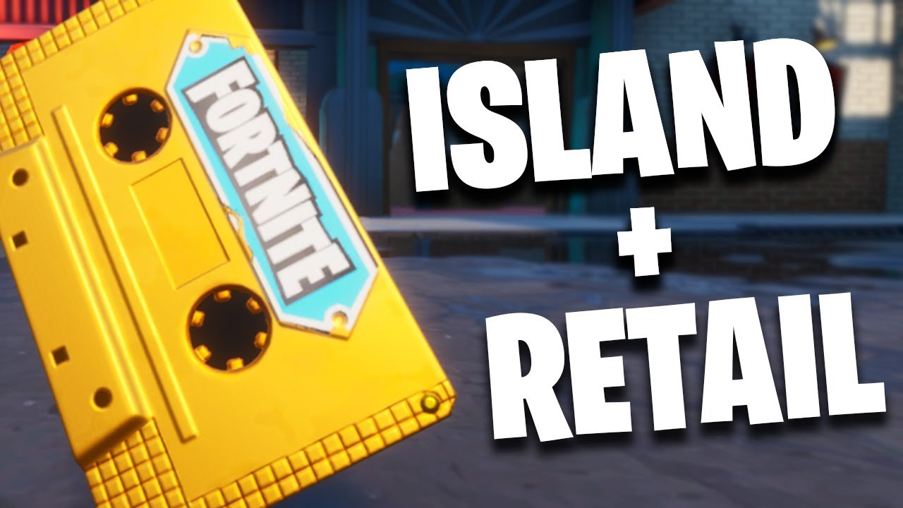 Fortnite: Collect The Visitor Recording on THE FLOATING ISLAND and in RETAIL ROW