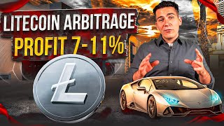 Crypto Arbitrage | New Strategy Trading Litecoin | Profit 11% | April 2024 | Arbitrage Trading